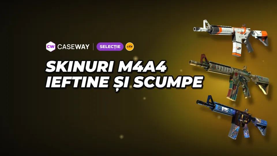 Skinuri pentru M4A4 în CS2: cele mai bune variante, de la ieftine la scumpe