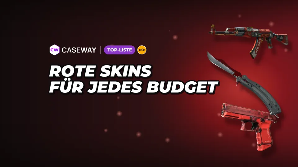 Rote Skins in CS2: Preise, beliebte Waffen- und Messerdesigns