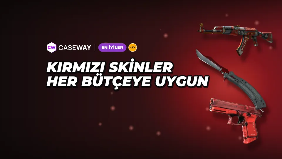 CS2’de Kırmızı Skinler: Fiyatlar, Popüler Silah ve Bıçak Kaplamaları
