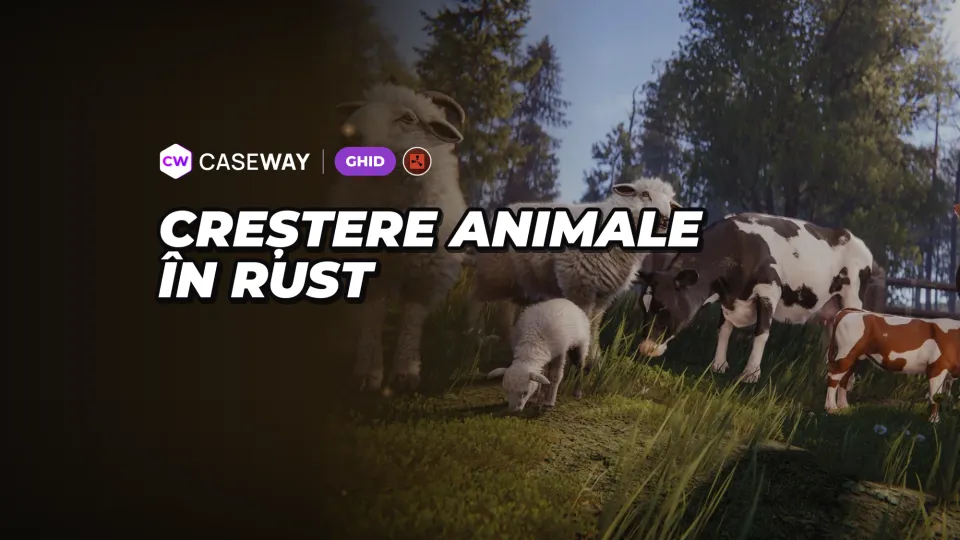 Creșterea animalelor în Rust: vaci, oi, lapte, lână și reproducere