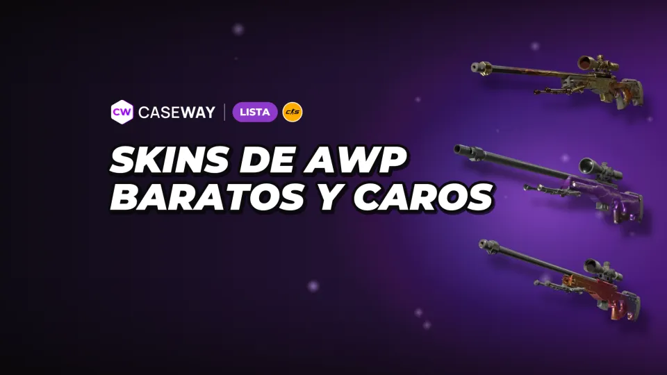 Skins de AWP en CS2: diseños populares, de baratos a caros