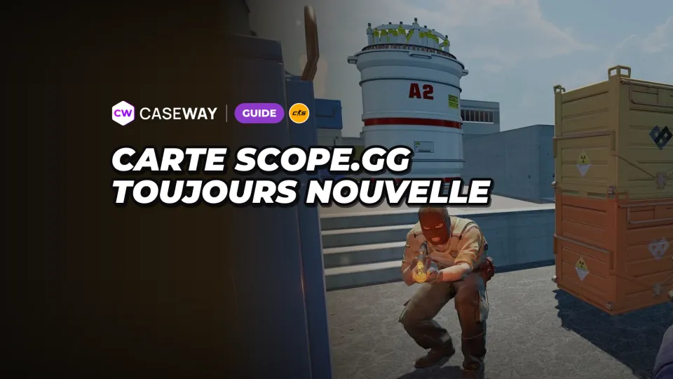 Carte procédurale CS2 de SCOPE.GG : lancement, réglages et jeu entre amis