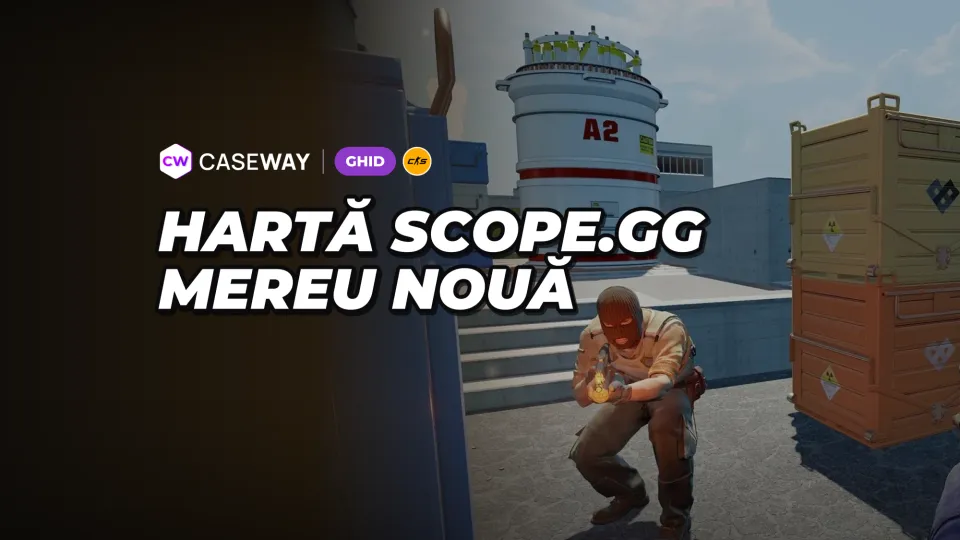 Harta generată procedural de SCOPE.GG pentru CS2: lansare, setări și joc cu prietenii