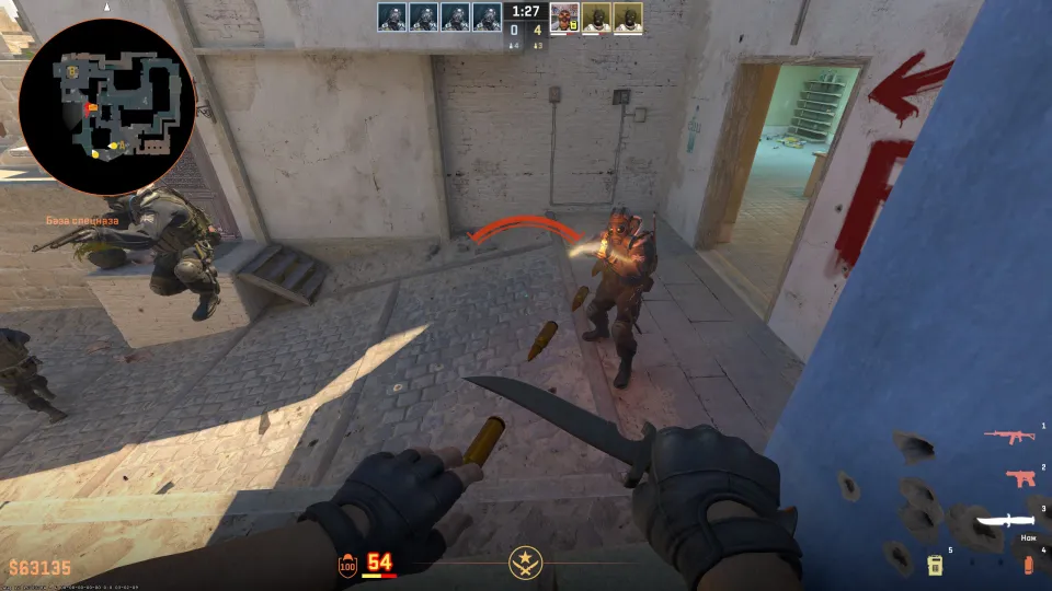CS2 Workshop map “SLOWRAGE MIRAGE - PHYSICAL BULLETS”