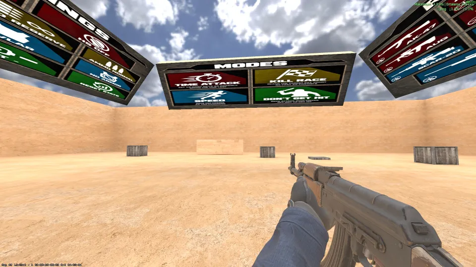 CS2 Workshop map “FAST 360 REFLEX/AIM TRAINING MAP”