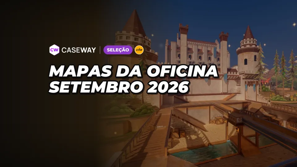 Mapas da Oficina de CS2 em setembro de 2026: treino, coop e modos diferentes