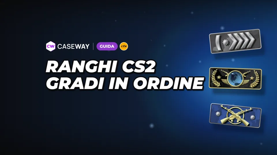 Gradi CS2: livelli in ordine e distribuzione dei giocatori