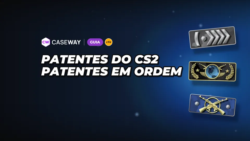 Patentes do CS2: ordem e distribuição dos jogadores