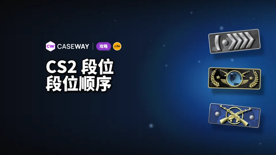 CS2 段位排名与玩家分布：完整段位列表