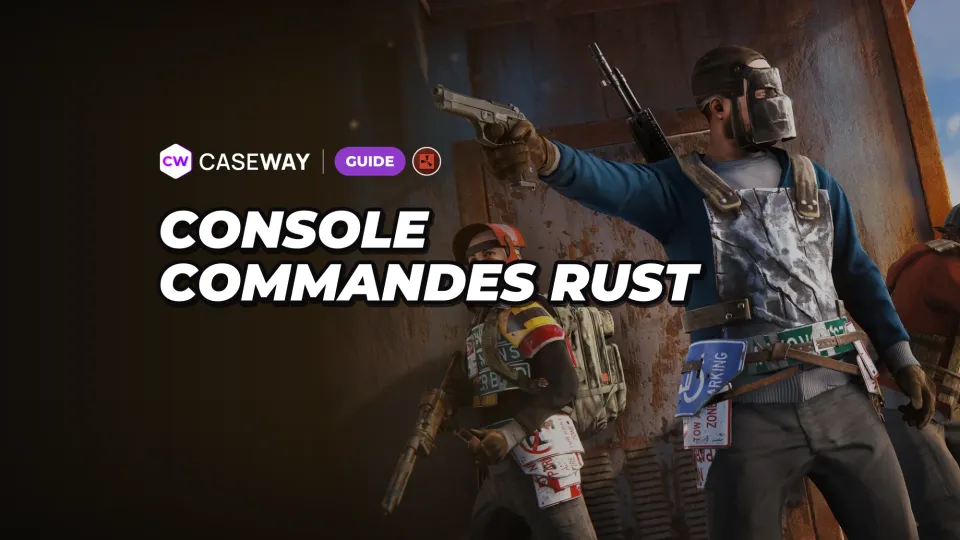 Commandes console Rust : les commandes utiles aux joueurs et aux admins