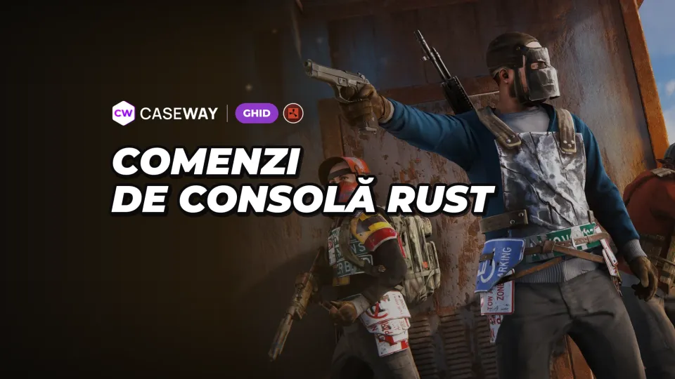 Comenzi de consolă Rust: comenzi utile pentru jucători și administratori