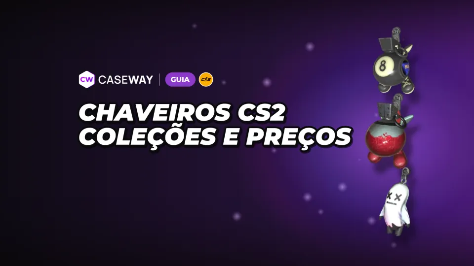 Chaveiros de CS2: todas as coleções, raridade e opções mais baratas e caras
