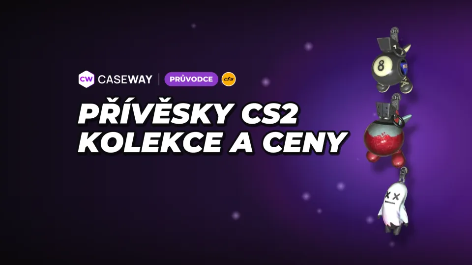 Přívěsky CS2: všechny kolekce, rarita a nejlevnější i nejdražší varianty