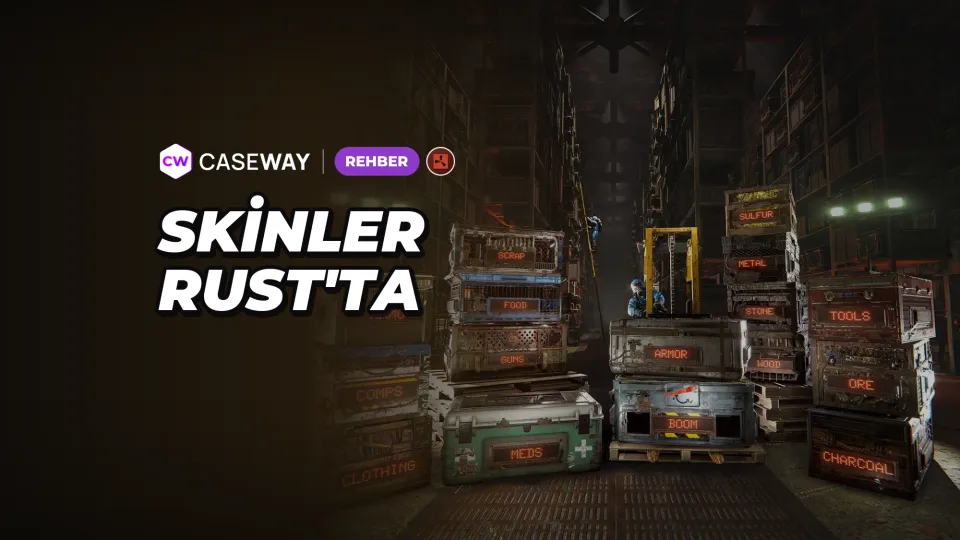 Rust skinleri: Nereden alınır, nasıl satılır? Mağaza, sandıklar ve kendi skinini yapma