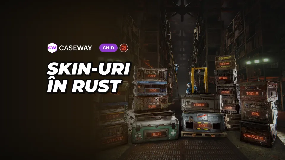 Skin-uri Rust: de unde cumperi și cum vinzi, magazinul, lăzile și propriul skin