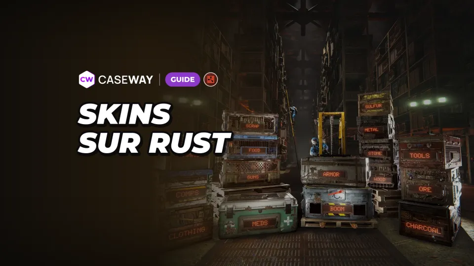 Skins Rust : où acheter et vendre, boutique, caisses et création de skin