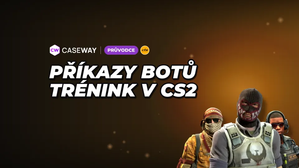 Příkazy pro boty v CS2: přidání, odebrání, zmrazení a nastavení tréninku