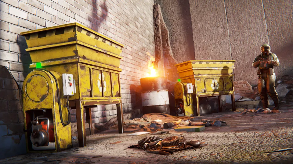 Recycler in a safe zone