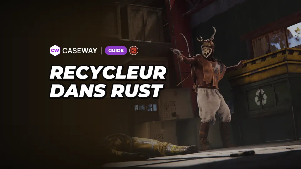 Recycleur dans Rust : quoi recycler et combien de ferraille rapportent les composants
