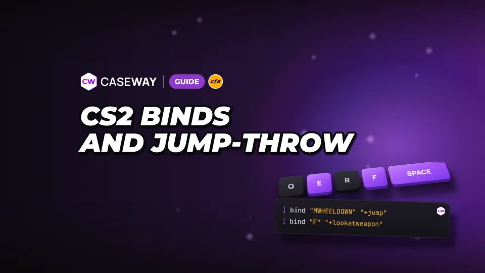 CS2 Binds: Mouse Wheel Jump, Grenades, Buy Binds, and Jumpthrows