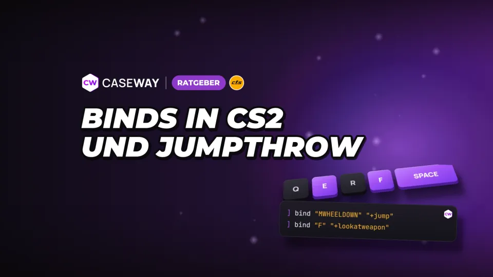 Binds in CS2: Springen mit dem Mausrad, Granaten, Kaufen und Jumpthrow