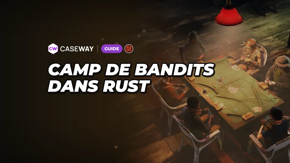 Camp des bandits dans Rust : casino, marchands, Air Wolf et règles de la zone sûre