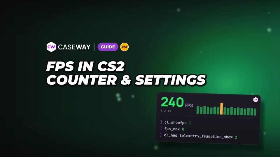 FPS in CS2: How to Show the Counter, Use Commands, and Adjust Graphics