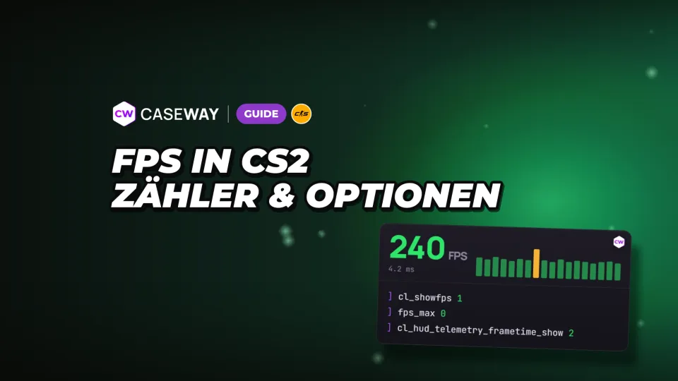 FPS in CS2: Zähler, Befehle und Grafikeinstellungen