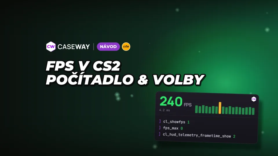 FPS v CS2: jak zapnout počítadlo, příkazy a nastavení grafiky