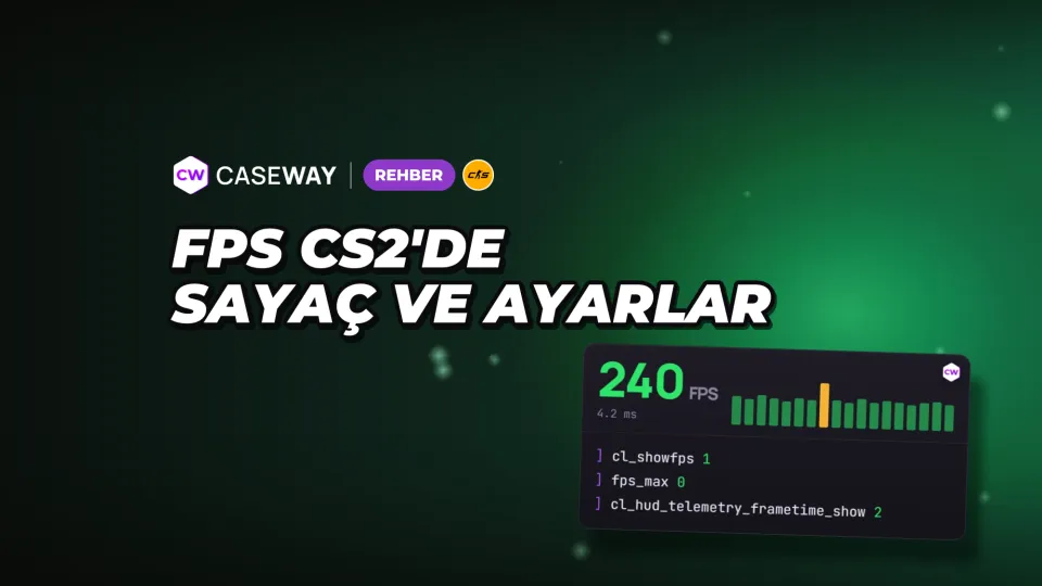 CS2’de FPS: Sayaç, konsol komutları ve grafik ayarları