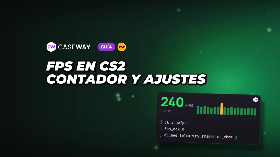 FPS en CS2: cómo activar el contador, comandos y ajustes gráficos
