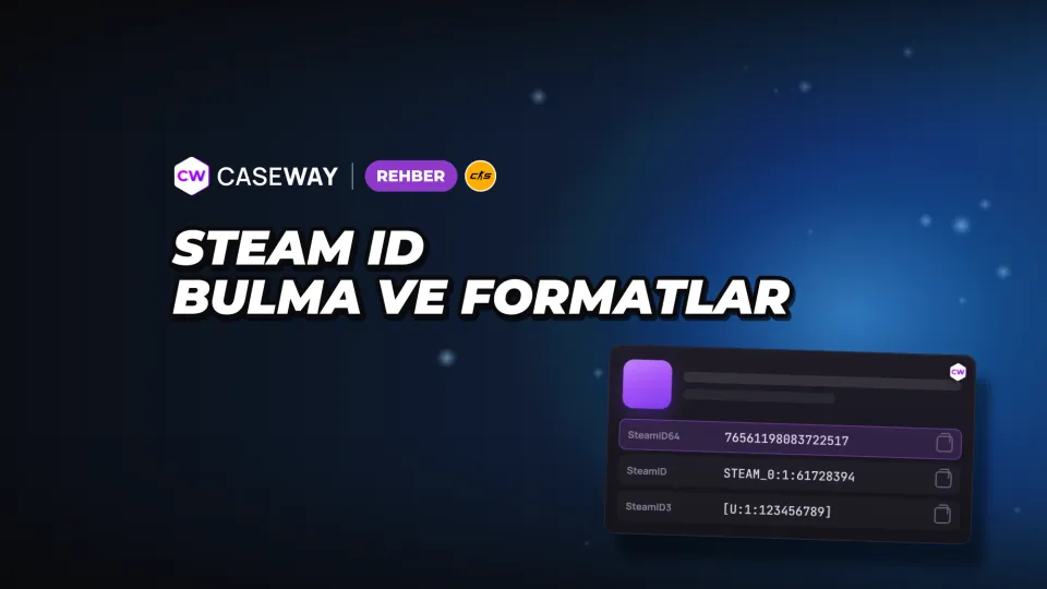 Steam ID: nedir, kendinizin ve başkasınınki nasıl bulunur, SteamID64 ve SteamID3