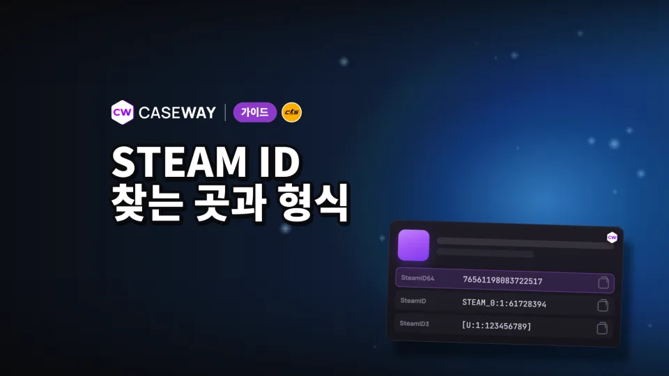 Steam ID란? 내 ID와 다른 사람의 ID 찾기, SteamID64와 SteamID3