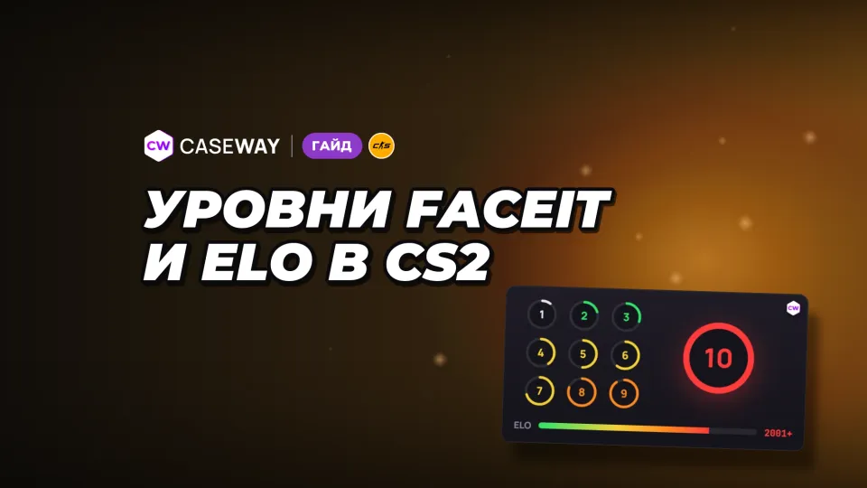 Уровни FACEIT и ELO в CS2: таблица ELO по уровням и Challenger
