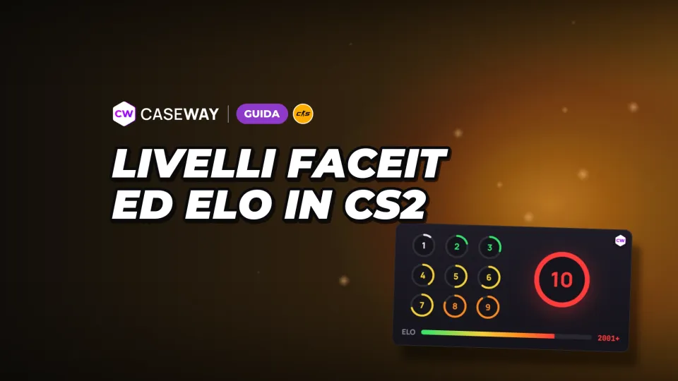 Livelli FACEIT ed ELO in CS2: tabella per livello e Challenger