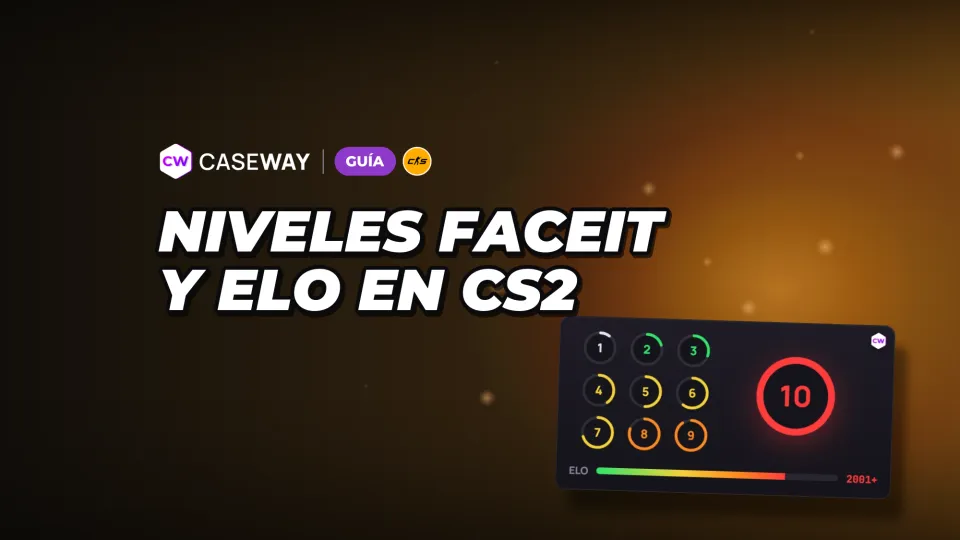 Niveles y ELO de FACEIT en CS2: tabla de ELO por nivel y Challenger