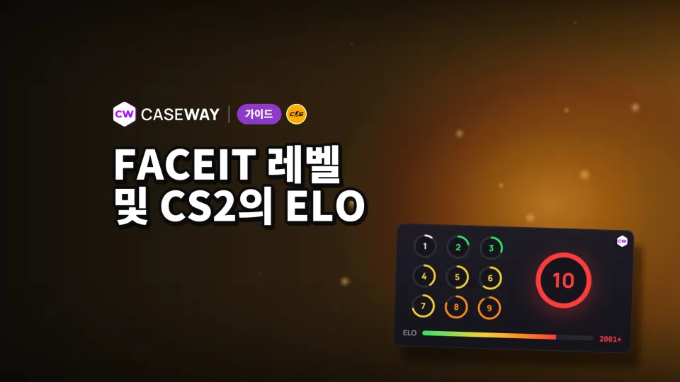 CS2 FACEIT 레벨과 ELO: 레벨별 ELO 표와 챌린저