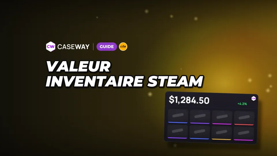 Valeur de l’inventaire Steam : comment estimer vos skins CS2