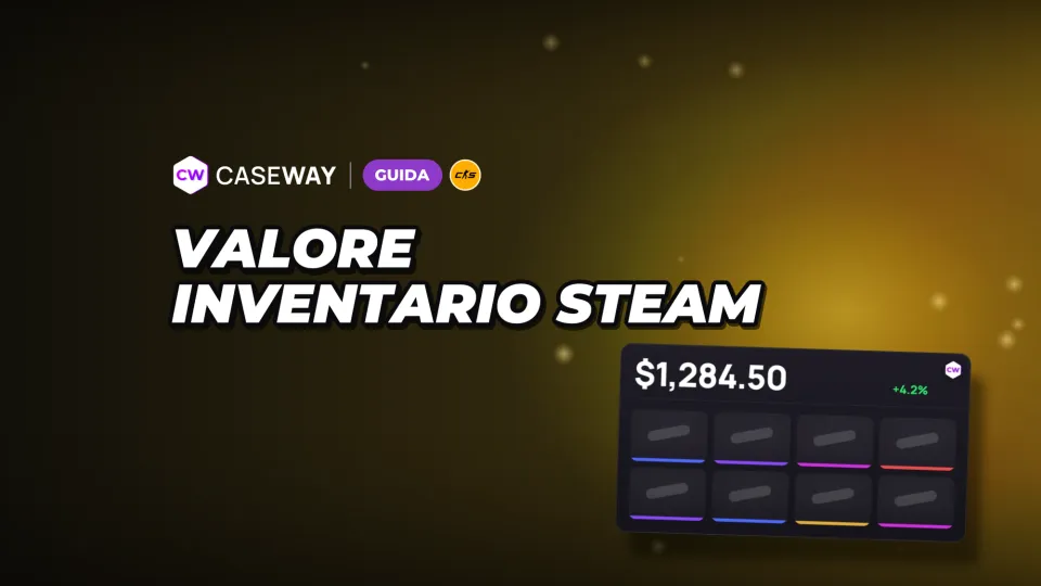 Valore dell’inventario Steam: quanto valgono le skin CS2