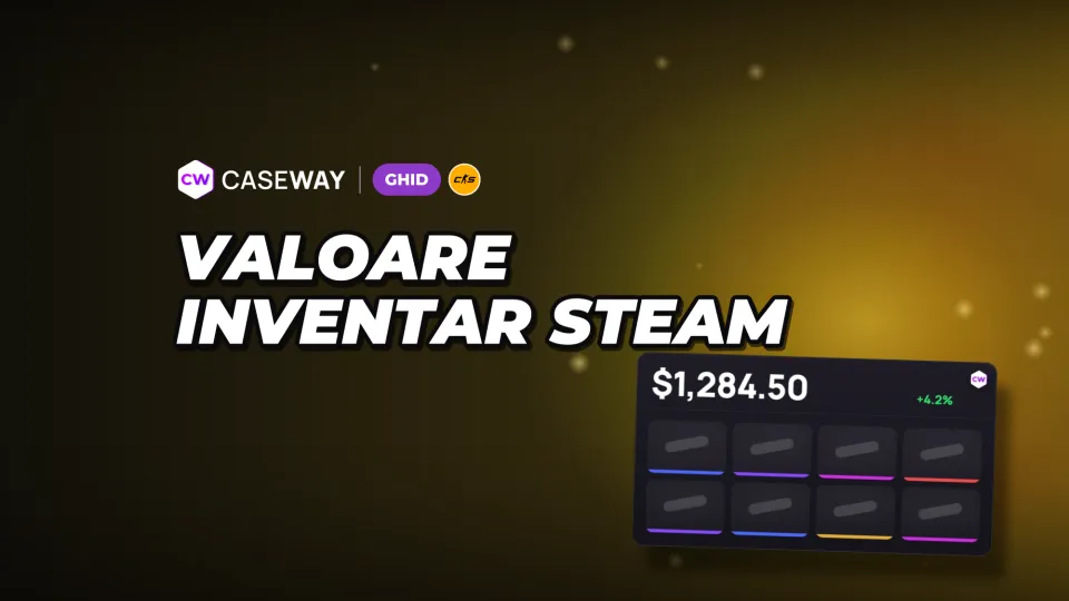 Valoarea inventarului Steam: cum afli cât valorează skinurile CS2