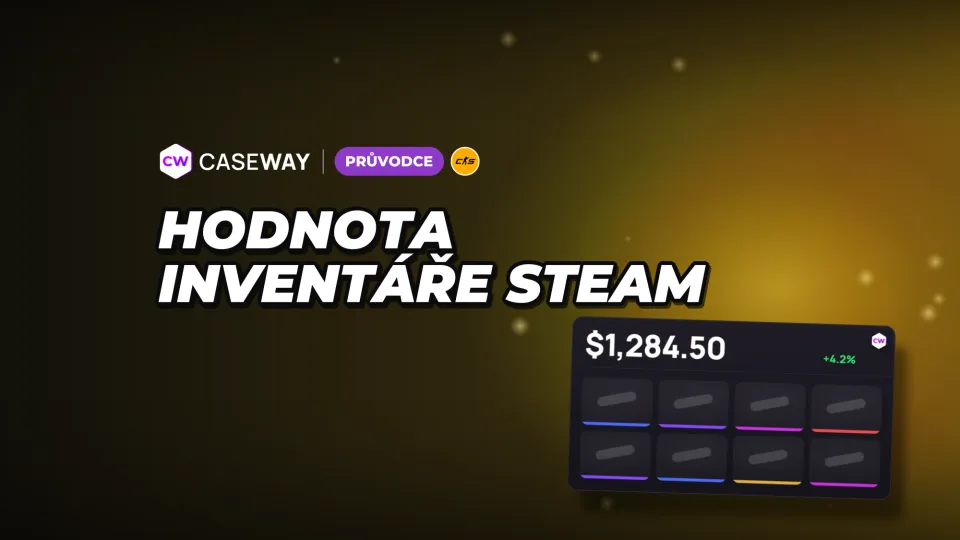 Hodnota inventáře Steam: jak zjistit cenu skinů CS2