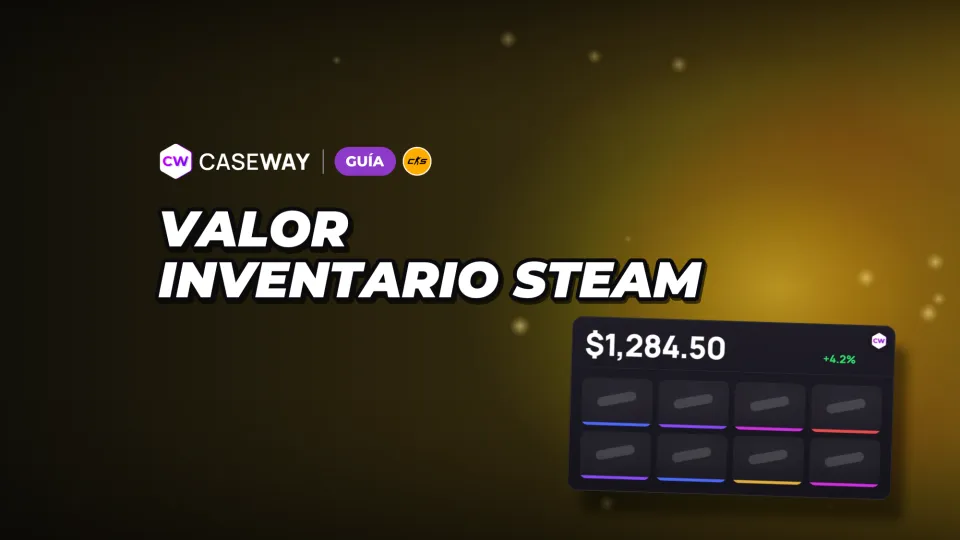 Valor del inventario de Steam: cómo saber cuánto cuestan los skins de CS2
