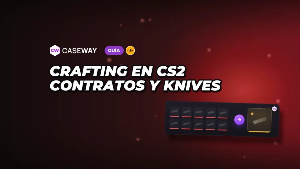 Craft en CS2: contratos de mejora, cuchillos, guantes y pegatinas