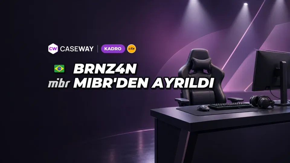brnz4n, MIBR'den beş yılın ardından ayrıldı