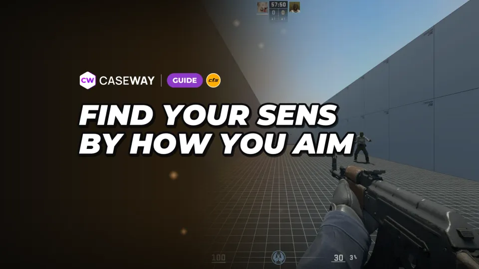 How to Find Your CS2 Sensitivity with the Sensitivity Finder Map
