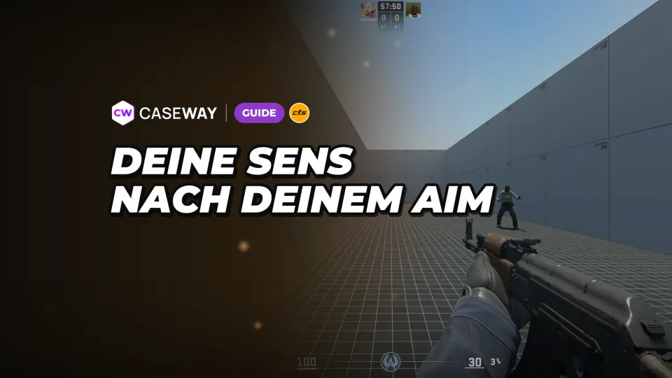 So finden Sie Ihre Sensitivity in CS2 mit der Karte Sensitivity Finder