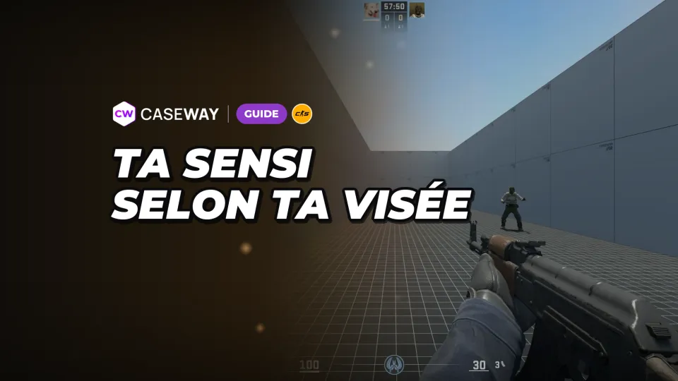 Trouver sa sensi sur la carte Sensitivity Finder dans CS2
