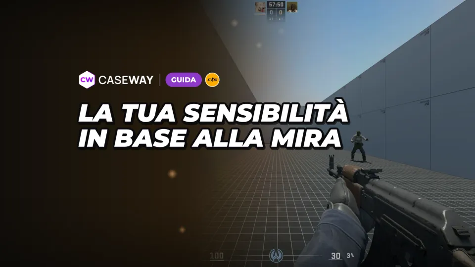 Come trovare la sensibilità giusta in CS2 con la mappa Sensitivity Finder