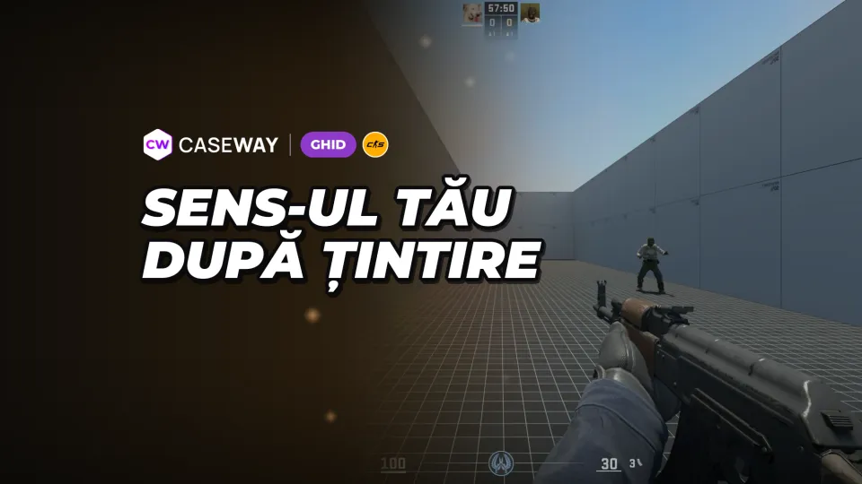 Cum îți alegi sensibilitatea în CS2 pe harta Sensitivity Finder