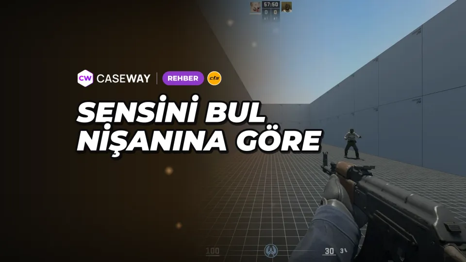 CS2’de Sensitivity Finder haritasıyla sens nasıl ayarlanır?